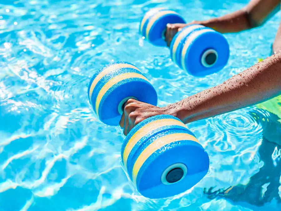 Аквааэробика в санатории - фотография