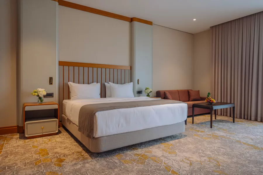 Номер «Сюит Модерн» в санатории Источник в городе Кисловодск - фотография