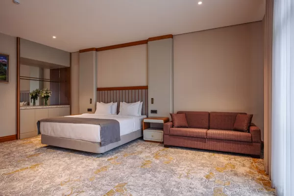 Номер «Делюкс» в санатории Источник в городе Кисловодск - фотография