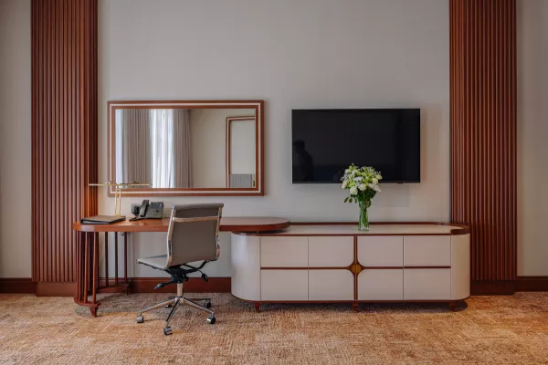 Номер «Делюкс Элегант TWIN» в санатории Источник в городе Кисловодск - фотография