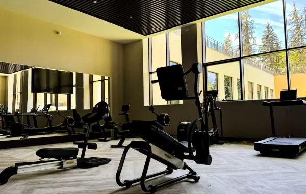 Тренажерный зал в санатории «Источник» в г. Кисловодске - фотография