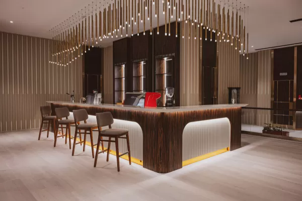 Лобби-бар в санатории Источник в городе Кисловодск - фотография