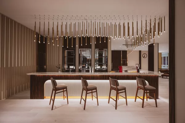 Лобби-бар в санатории Источник в городе Кисловодск - фотография