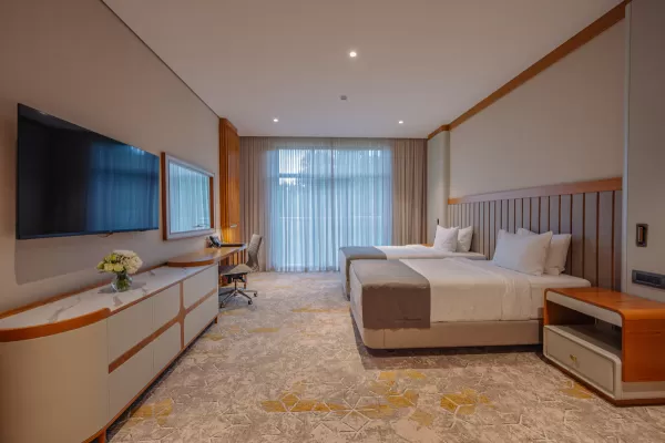 Номер «Люкс Семейный» в санатории Источник в городе Кисловодск - фотография