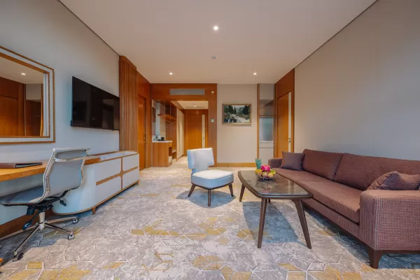 Номер «Люкс Семейный» в санатории Источник в городе Кисловодск - фотография