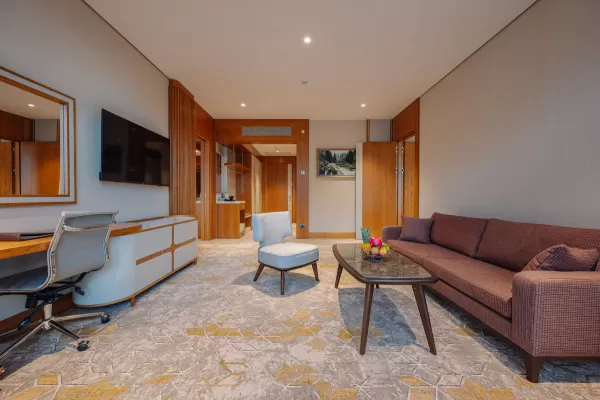 Номер «Люкс Семейный» в санатории Источник в городе Кисловодск - фотография