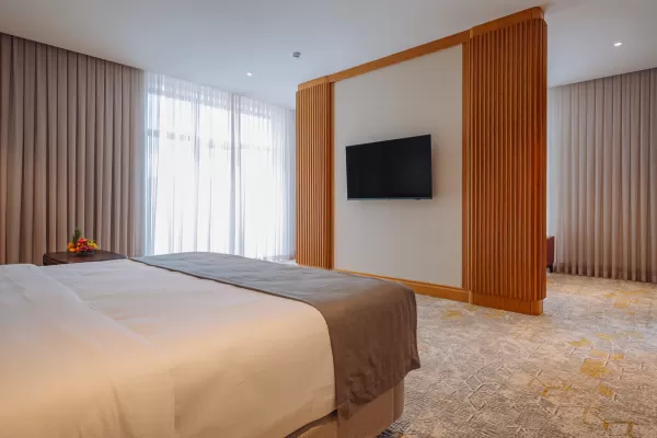 Номер «Сюит Модерн» в санатории Источник в городе Кисловодск - фотография