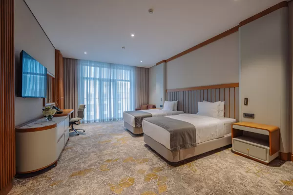 Номер «Супериор TWIN» в санатории Источник в городе Кисловодск - фотография