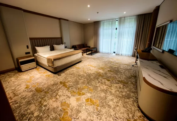 Номер «Делюкс» в санатории «Источник» в г. Кисловодске - фотография