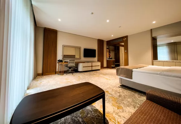 Номер «Делюкс» в санатории «Источник» в г. Кисловодске - фотография