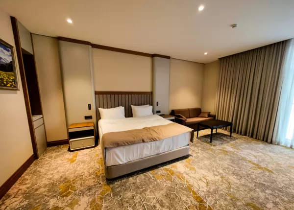 Номер «Сьют Модерн» в санатории «Источник» в г. Кисловодске - фотография