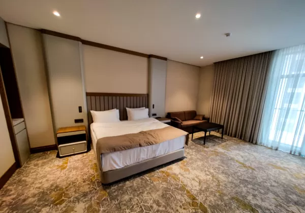 Номер «Сьют Модерн» в санатории «Источник» в г. Кисловодске - фотография