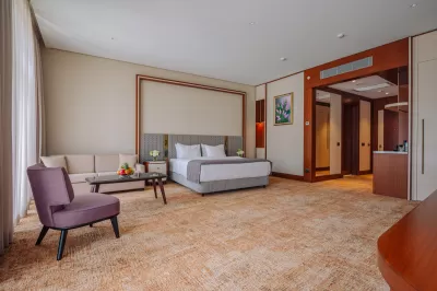 Номер «Делюкс Элегант DBL» в санатории Источник в городе Кисловодск - фотография