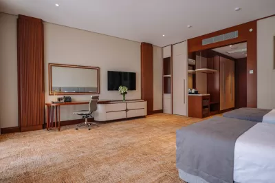 Номер «Делюкс Элегант TWIN» в санатории Источник в городе Кисловодск - фотография