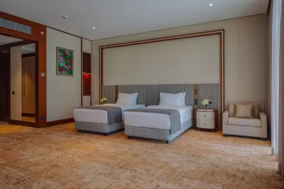 Номер «Делюкс Элегант TWIN» в санатории Источник в городе Кисловодск - фотография