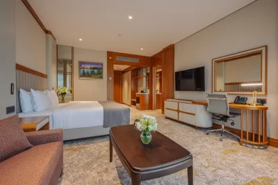 Номер «Люкс» в санатории Источник в городе Кисловодск - фотография