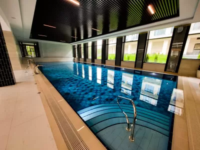 Бассейн в санатории «Источник» в г. Кисловодске - фотография