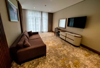 Номер «Делюкс Премьер» в санатории «Источник» в г. Кисловодске - фотография