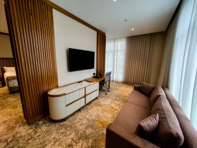 Номер «Сьют Модерн» в санатории «Источник» в г. Кисловодске - фотография